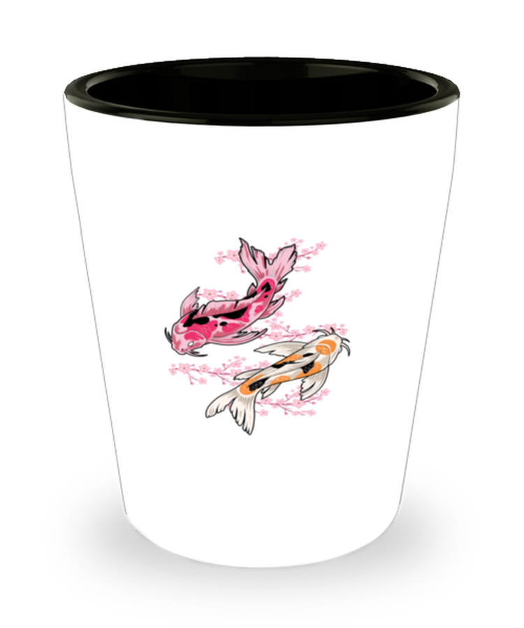 Shot Glass Party Funny Japanese Fish Koi