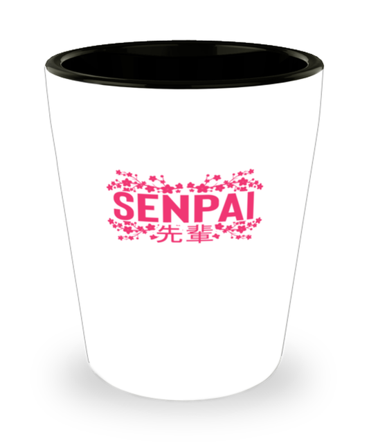 Shot Glass Party Funny Japanese Senpai