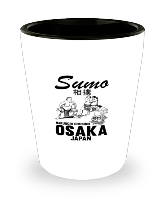 Shot Glass Party Funny Sumo Wrestling Osaka Japan