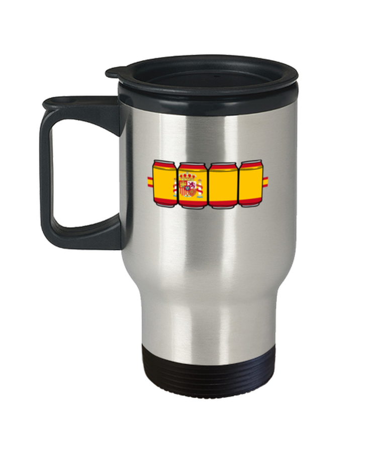 Coffee Travel Mug Funny Spanish Beer Patrio