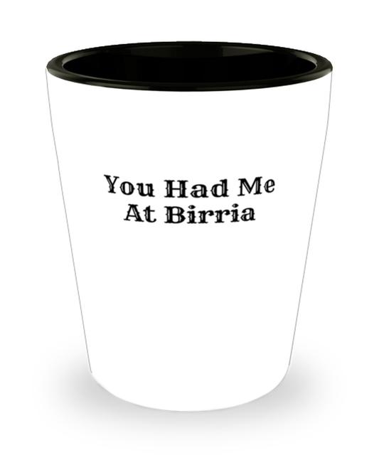 Shot Glass Party Funny You Had Me At Birria