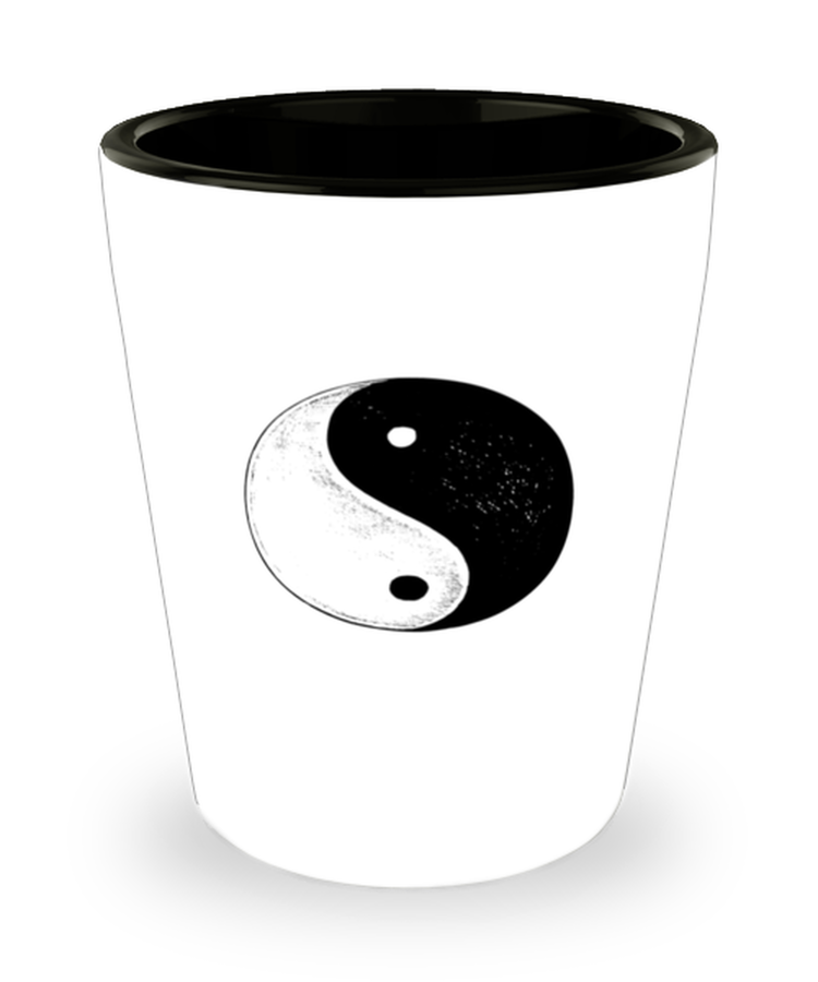 Shot Glass Party Funny Yin And Yang couple