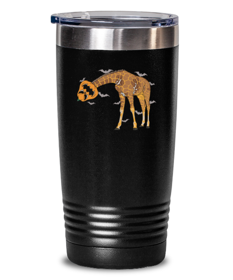 20 oz Tumbler Stainless Steel Insulated Funny Giraffe Halloween Costume