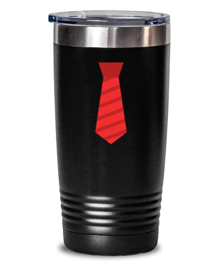 20 oz Tumbler Stainless Steel Insulated Funny Necktie Halloween Party