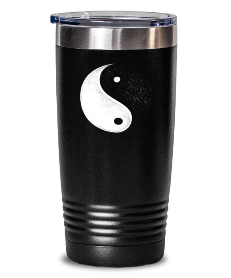 20 oz Tumbler Stainless Steel Insulated Funny Yin And Yang couple