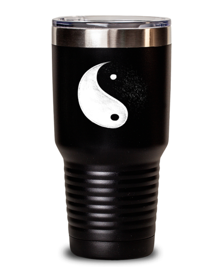 30 oz Tumbler Stainless Steel Insulated Funny Yin And Yang couple