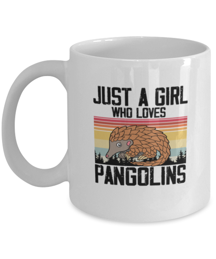 Coffee Mug Funny Just A Girl Who Loves Pangolins