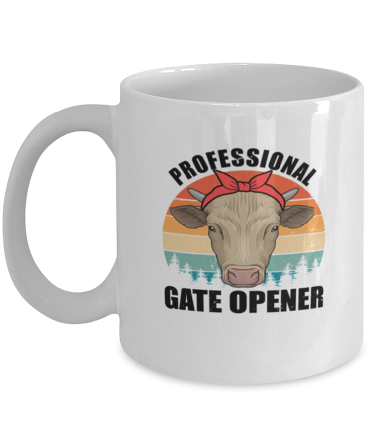 Coffee Mug Funny Professional Gate Opener