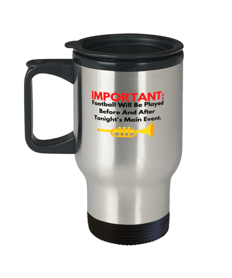 Coffee Travel Mug Funny Trumphet Band