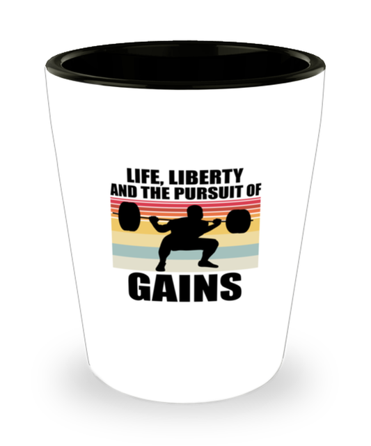 Shot Glass Party  Funny Life, Liberty And The Pursuit Of Gains