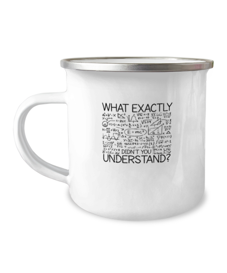 12 oz Camper Mug Coffee Funny What exactly didn't you understand Calculus Math