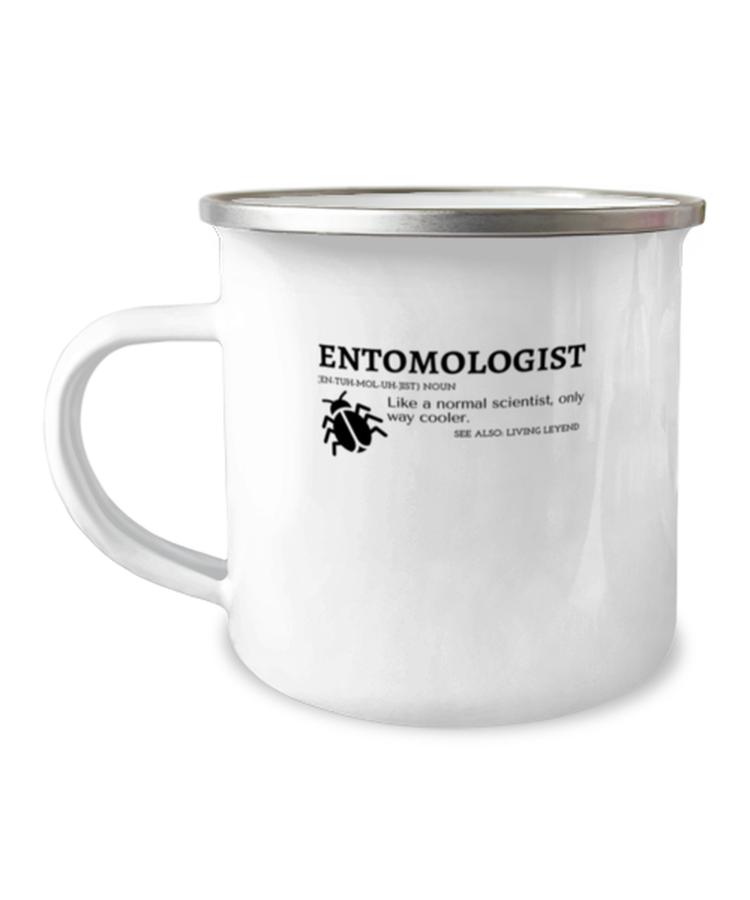 12 oz Camper Mug Coffee Funny emtomologist Entomology