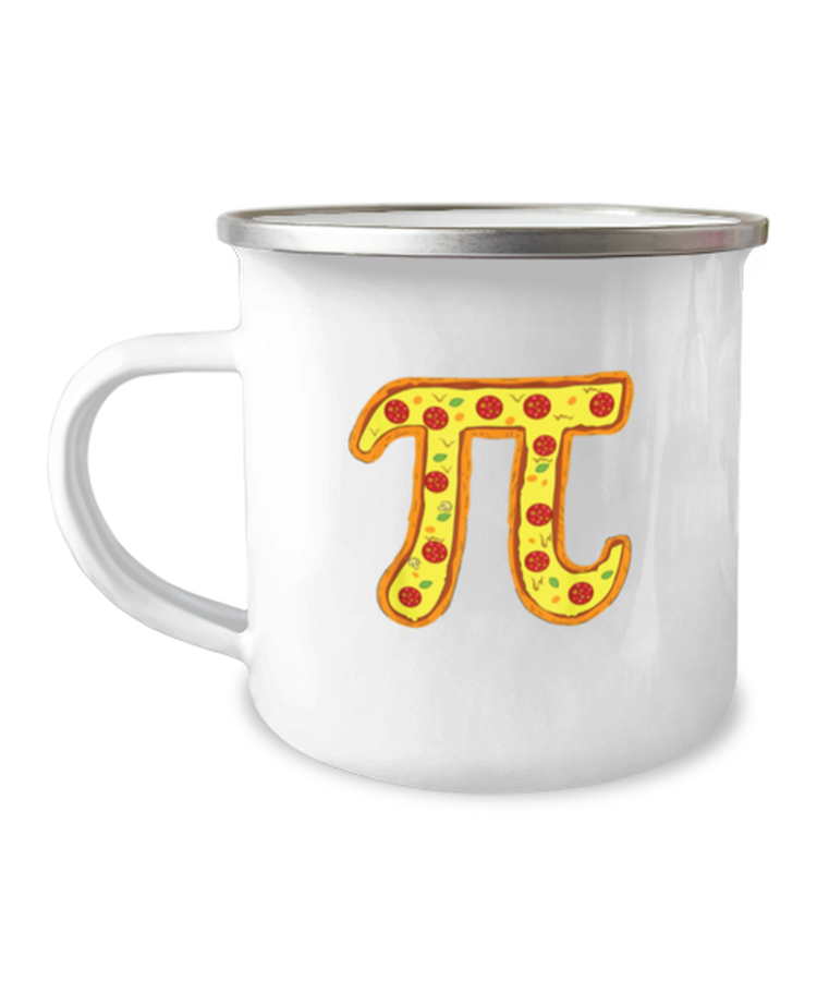 12oz Camper Mug Coffee Funny Math Teacher Student Pizza