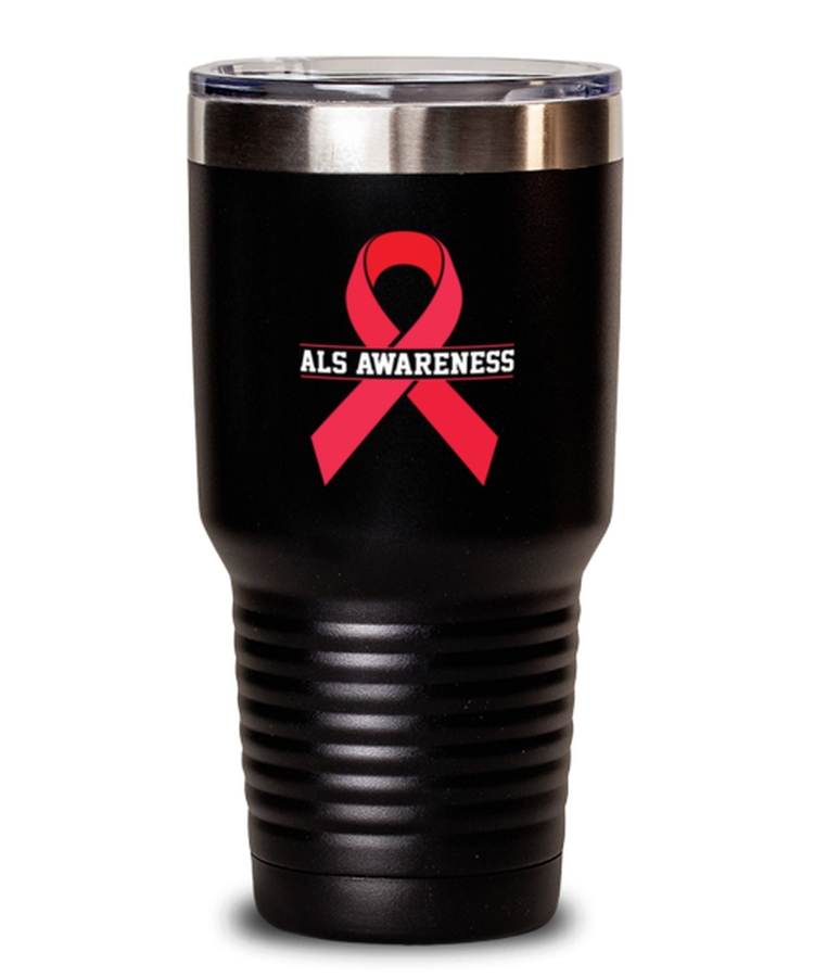 30 oz Tumbler Stainless SteelFunny ALS awareness