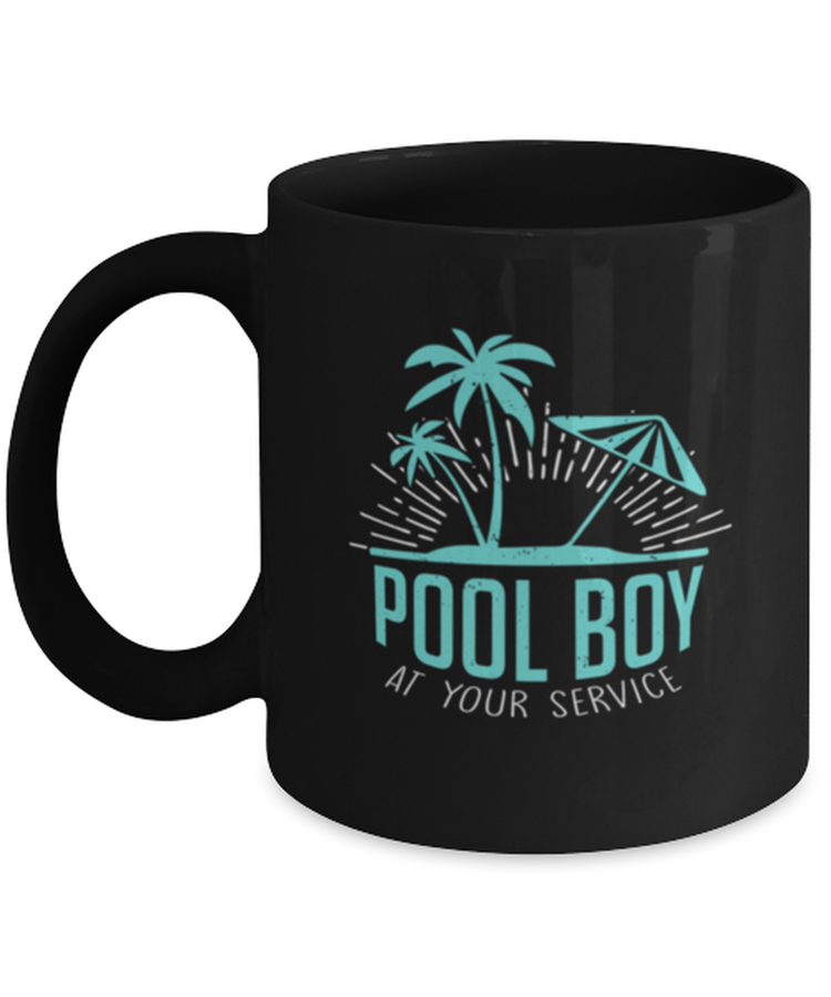 Coffee Mug Funny Pool Boy Summer