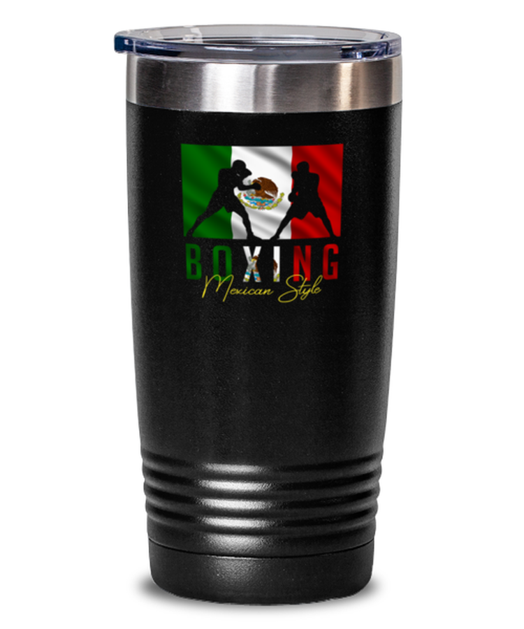 20oz Tumbler Stainless Steel Funny Boxing Mexican Style