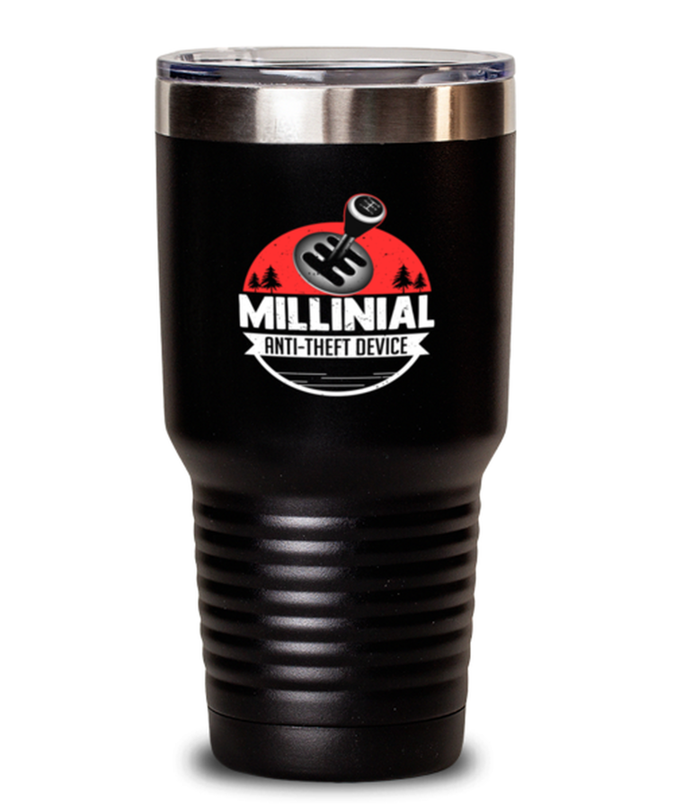 30oz Tumbler Stainless Steel Funny Millennial Anti-Theft Device