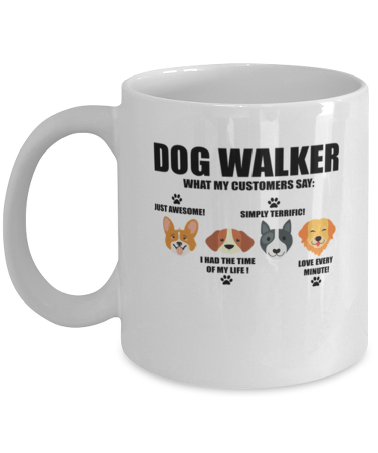 Coffee Mug Funny Dog Walker