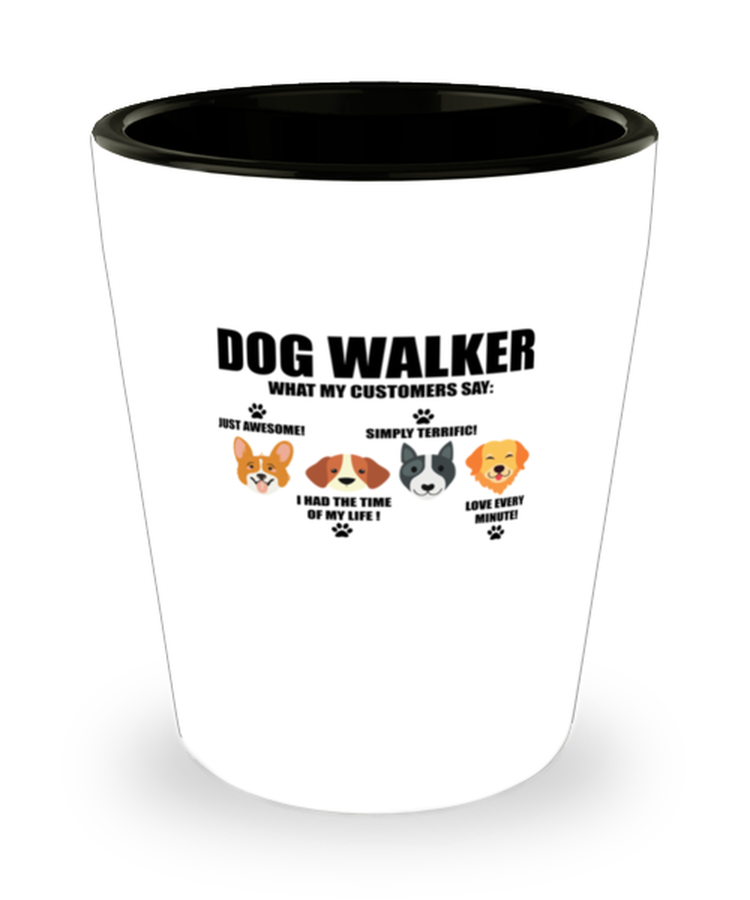 Shot Glass Tequila Party Funny Dog Walker