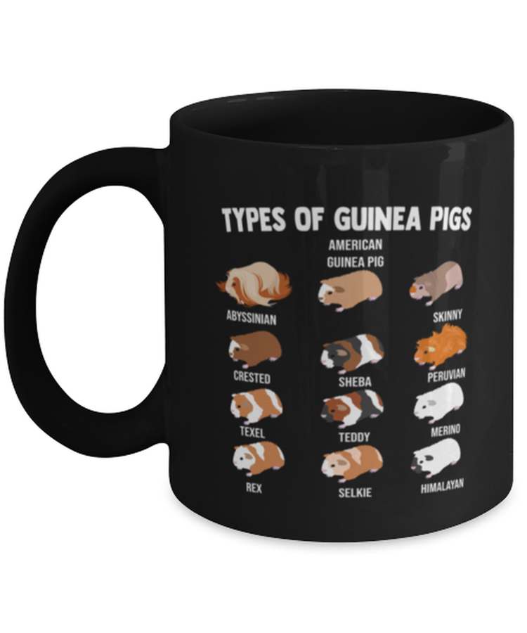 Coffee Mug Funny Types Of Guinea Pigs