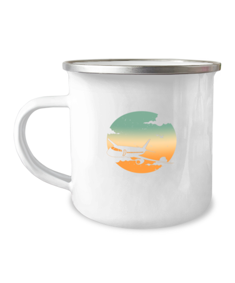12 oz Camper Mug Coffee, ravel mug, Funny Airplane Travel