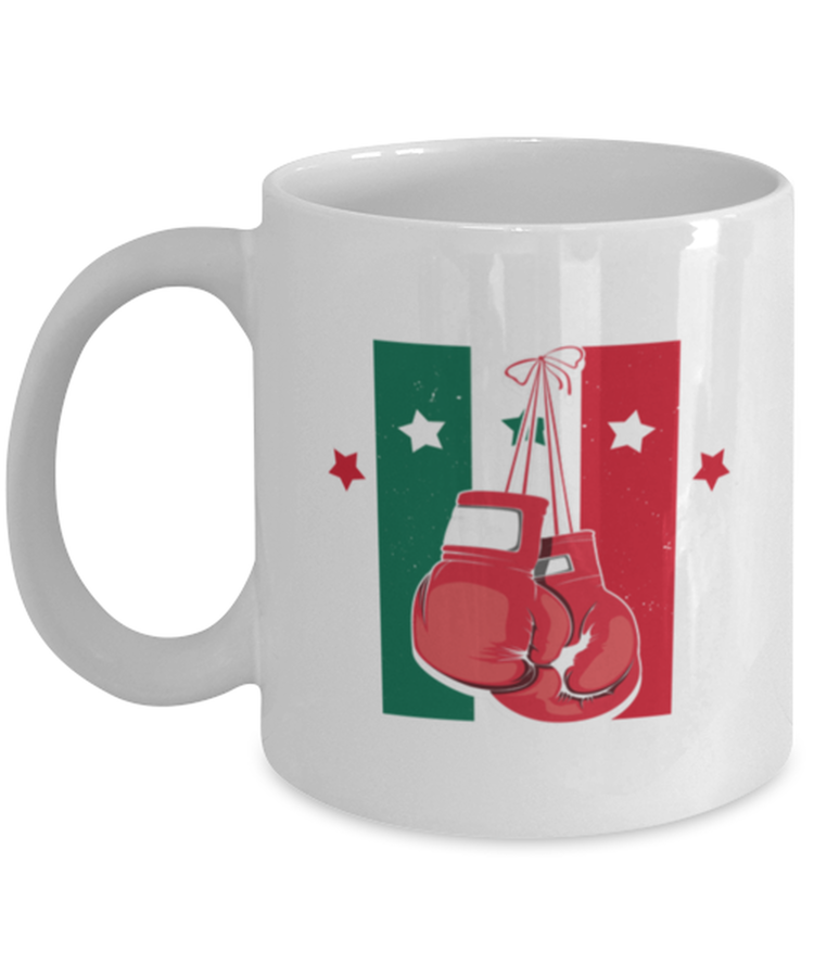 Coffee Mug Funny Mexican Flag Boxer Boxing