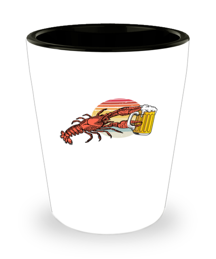 Shot Glass Tequila Party Funny Beer Drinking Lobster