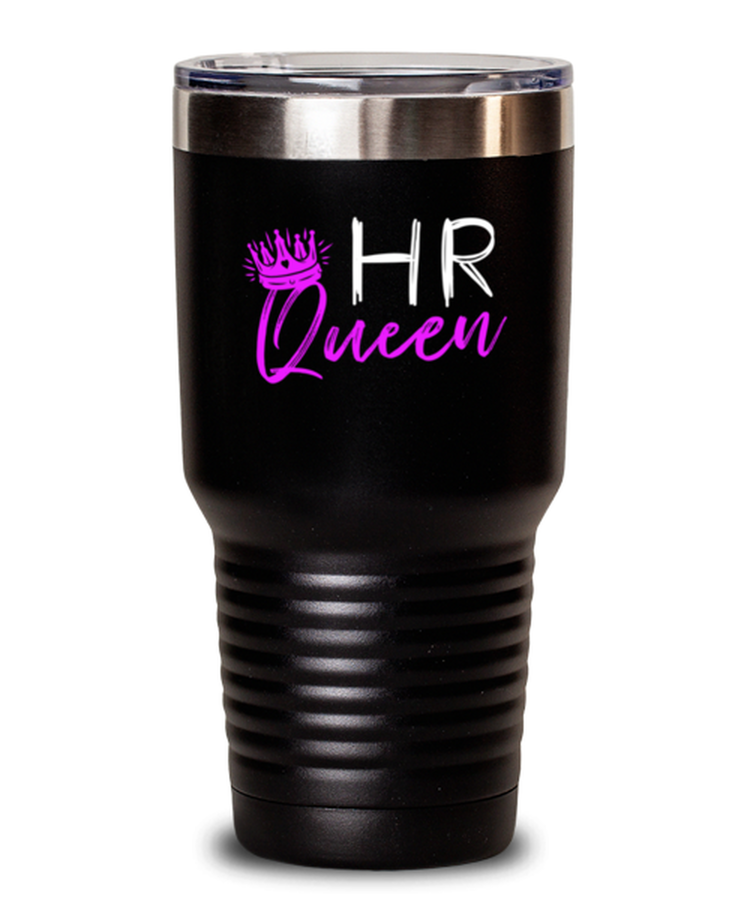30 oz Tumbler Stainless Steel Funny hr queen