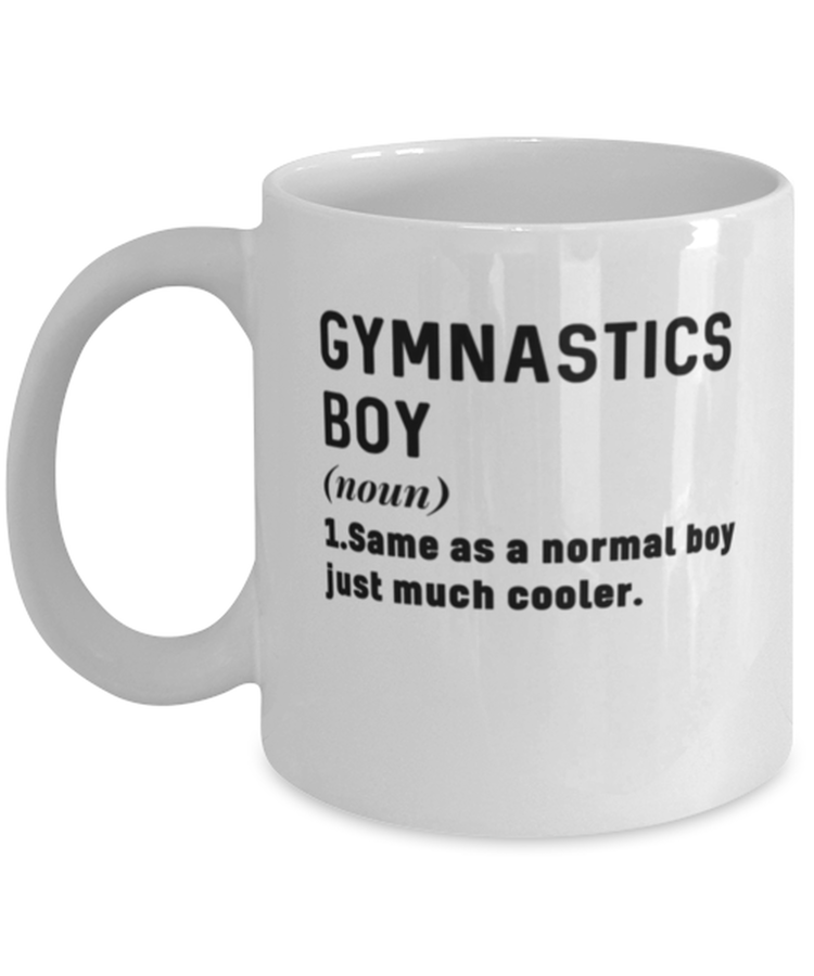 Coffee Mug Funny Gymnastics Boy definition