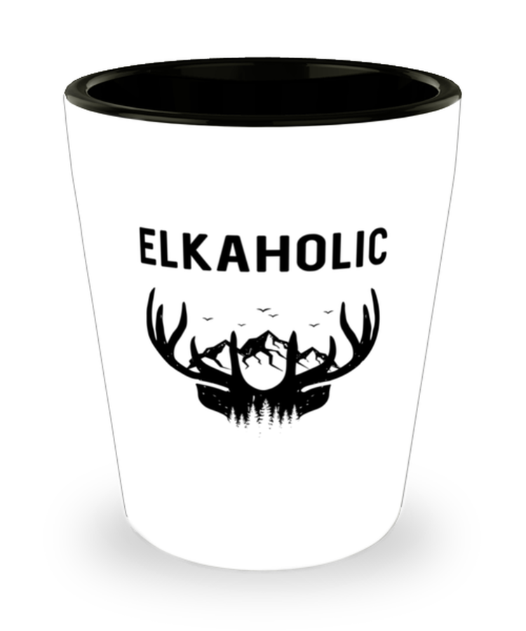 Shot Glass Tequila Party Funny Elkaholic
