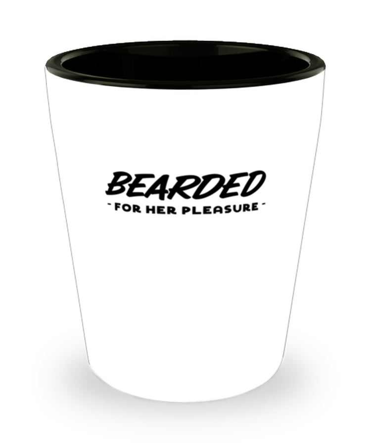 Shot Glass Tequila Party  Funny Bearded For Her Pleasure