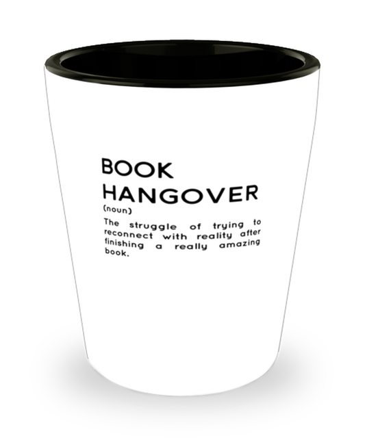 Shot Glass Tequila Party Funny Book Hangover Definition