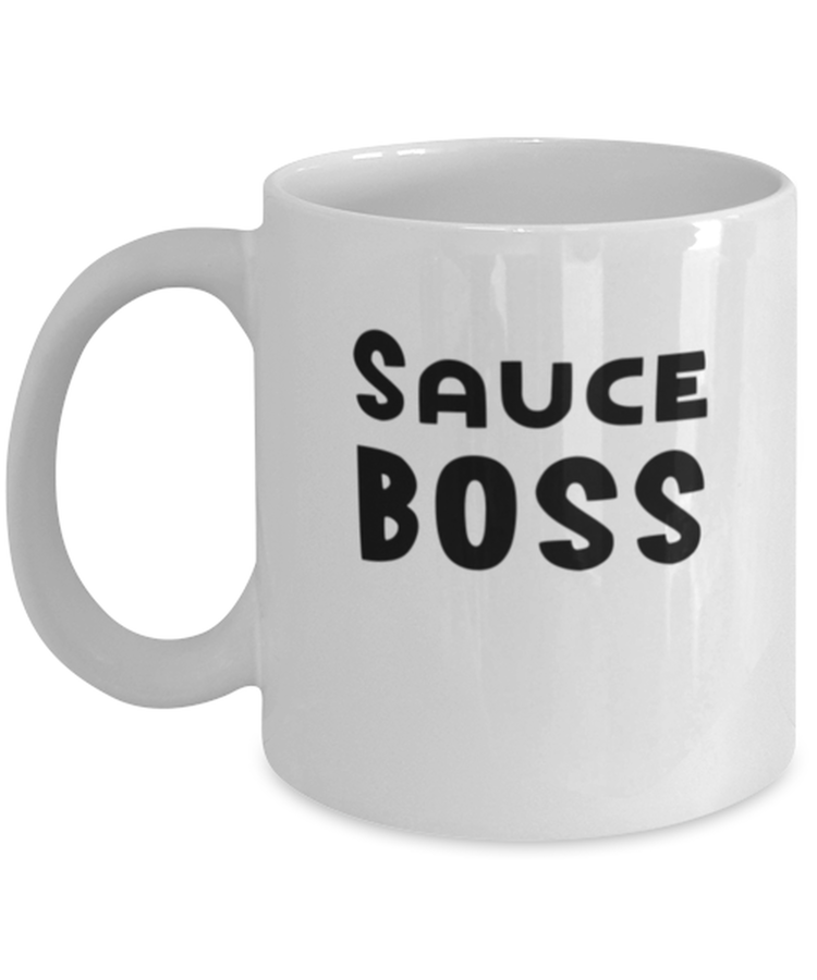 Coffee Mug Funny Sauce Boss