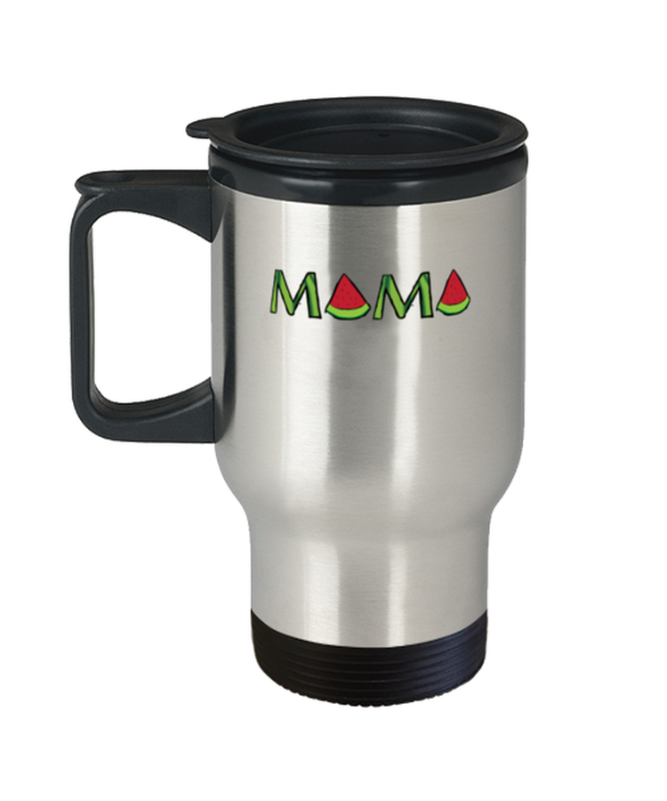 Coffee Travel Mug Funny mama watermelon