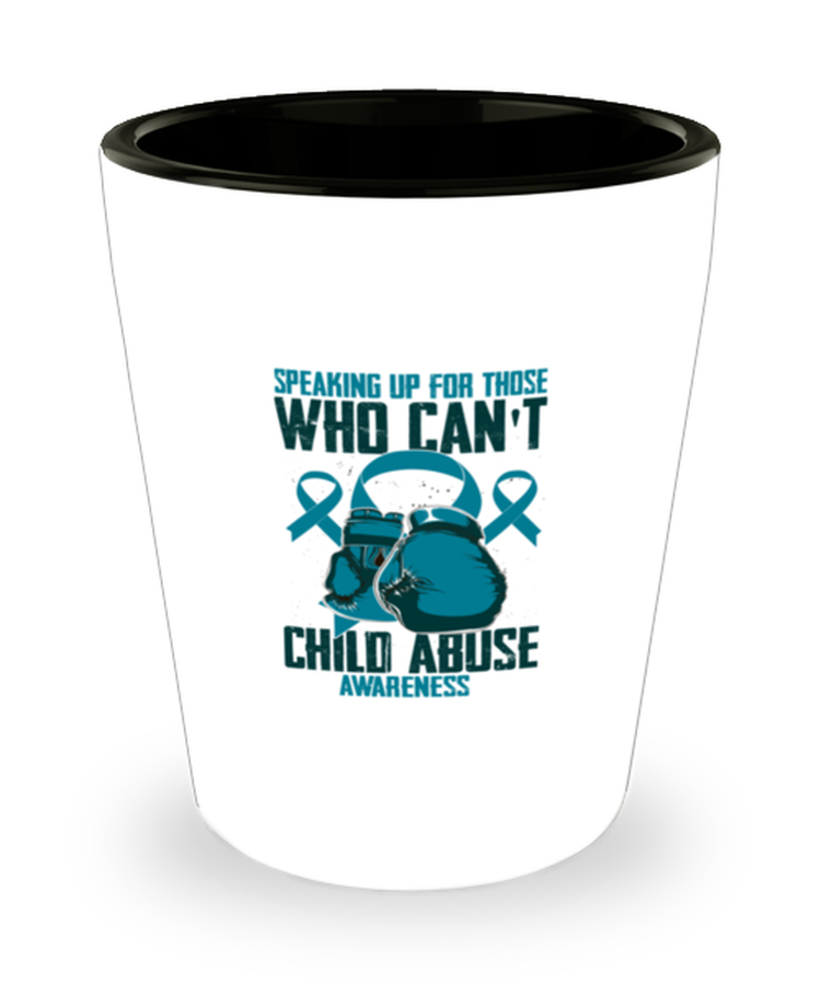 Shot Glass Tequila Party Funny Child Abuse Prevention Awareness