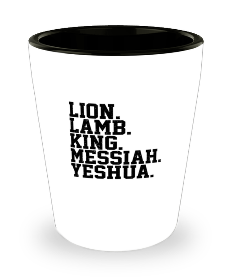 Shot Glass Tequila Party Funny Messiah Yeshu Saying Sarcastic