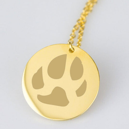 Your Pet's Actual Paw on your Necklace Dog Lover Gift - Teegarb