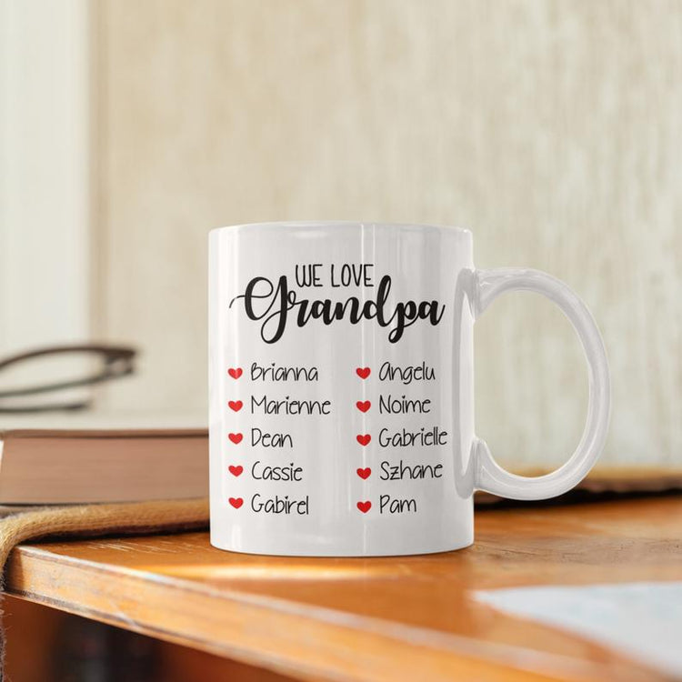 Customized Coffee Mugs For Grandpa