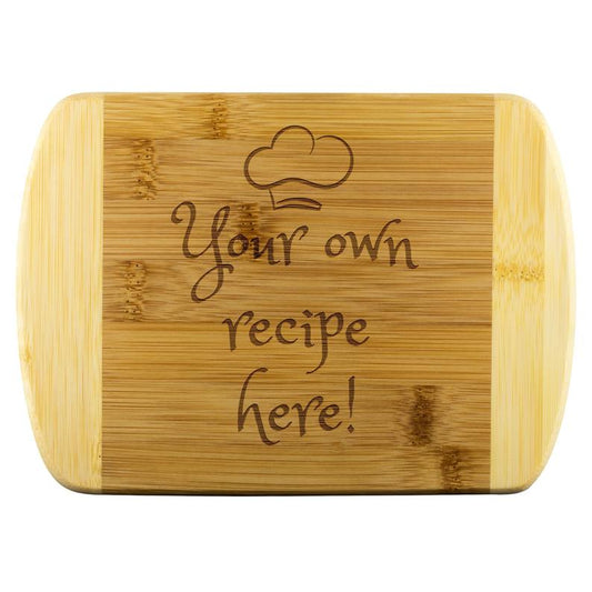 Customized Recipe Wood Cutting Board