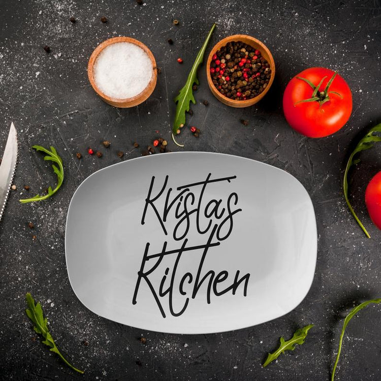 Personalized Name Kitchen Platter