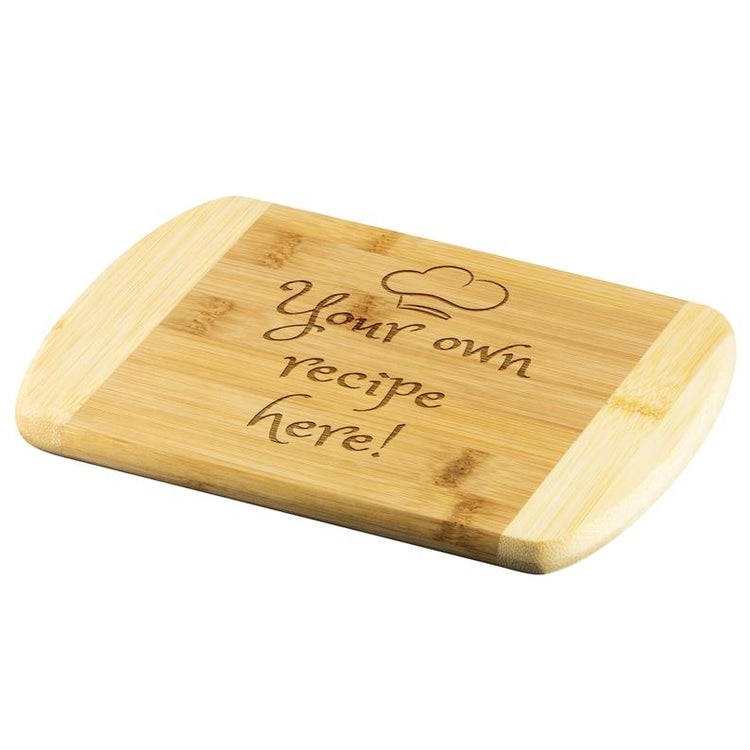 Customized Recipe Wood Cutting Board