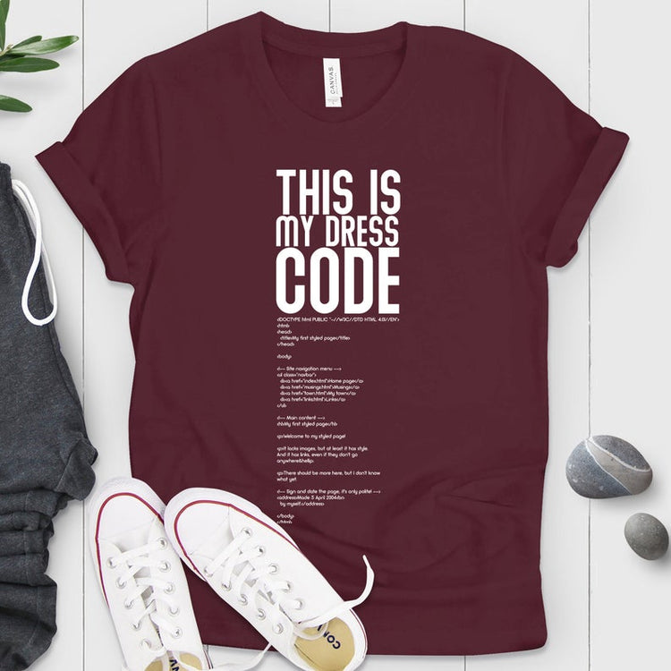 This is My Dress Code Programmer Shirt