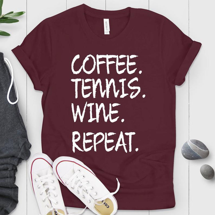 Coffee Wine Sport Shirt