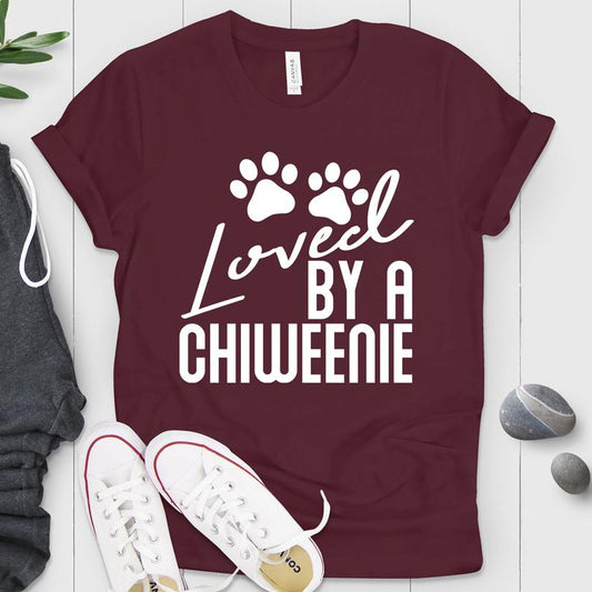 Loved By A Chiweenie Shirt