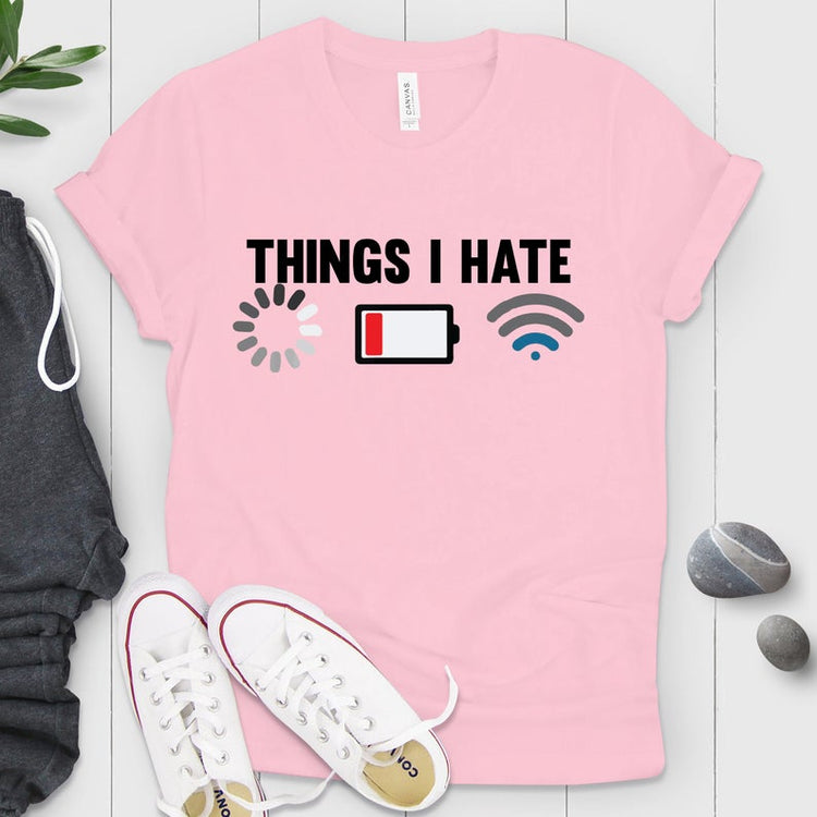 Things I Hate Programmers Shirt