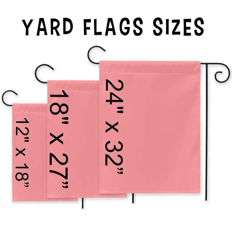 Personalized Garden Last Name Yard Flags