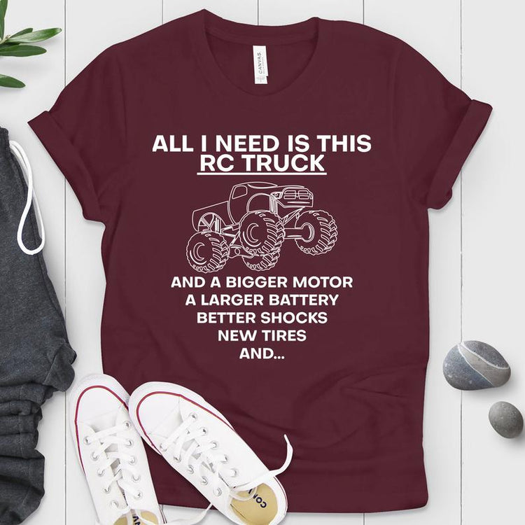 RC Truck Lover Shirt