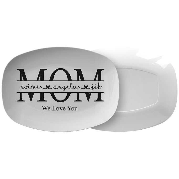 Personalized Mom Names Platter