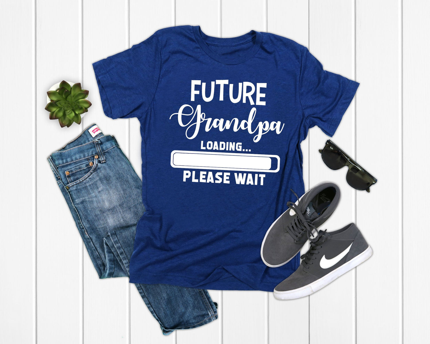 Future Grandpa Loading Please Wait Promoted To New Grandpa Gift - Teegarb