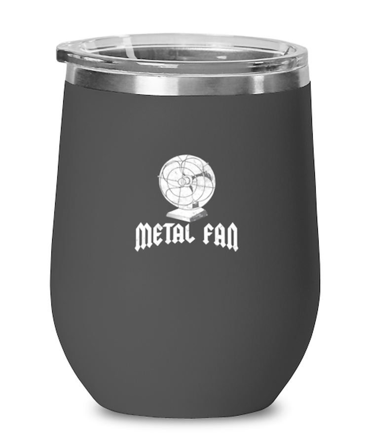 Wine Tumbler Stainless Steel Insulated  Funny Metal Fan Appliances